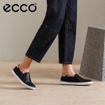 ECCO 爱步 Leisure惬意系列 女士牛皮一脚蹬休闲鞋 亚马逊海外购 3.2折 直邮中国 ¥454.29