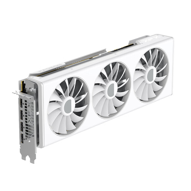 PLUS会员：XFX 讯景 AMD RADEON RX 7900 XT 20GB 雪狼 白色显卡 4522.01元包邮（双重优