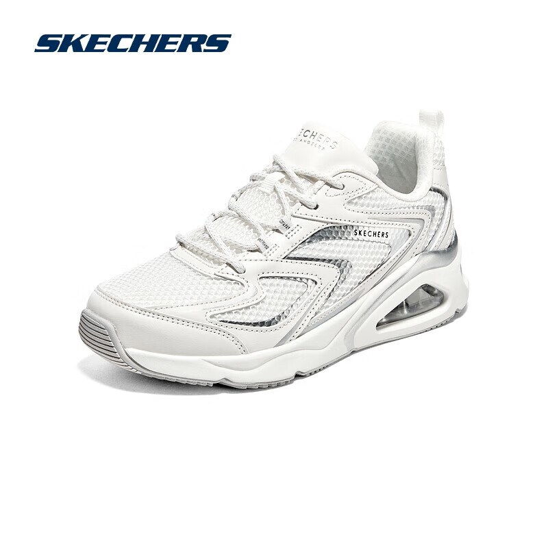 SKECHERS 斯凯奇 夏季极光鞋气垫跑步鞋男女跑步鞋气垫运动鞋 389元（需用券