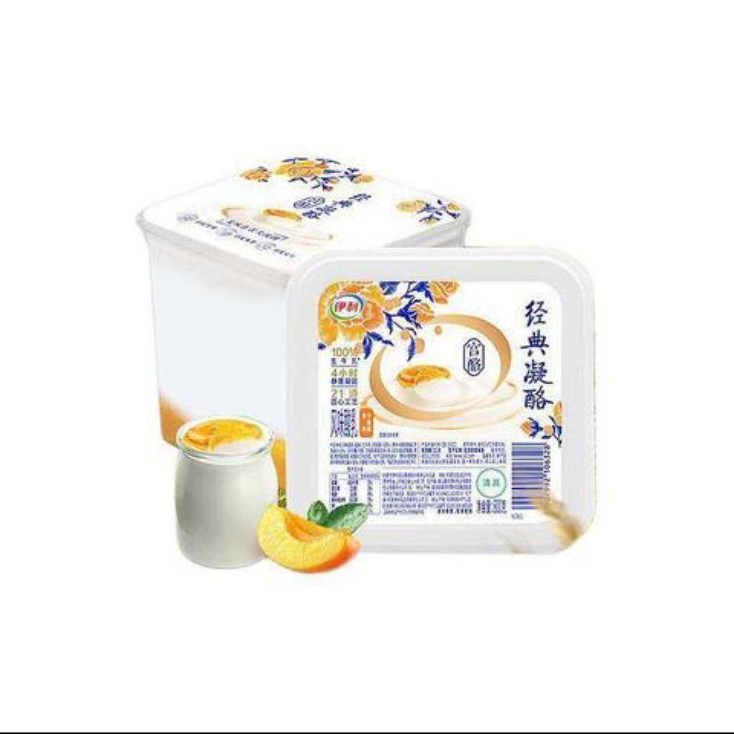 伊利 低温老酸奶黄桃卡曼橘风味800g 87.56元（合12.51元/件）