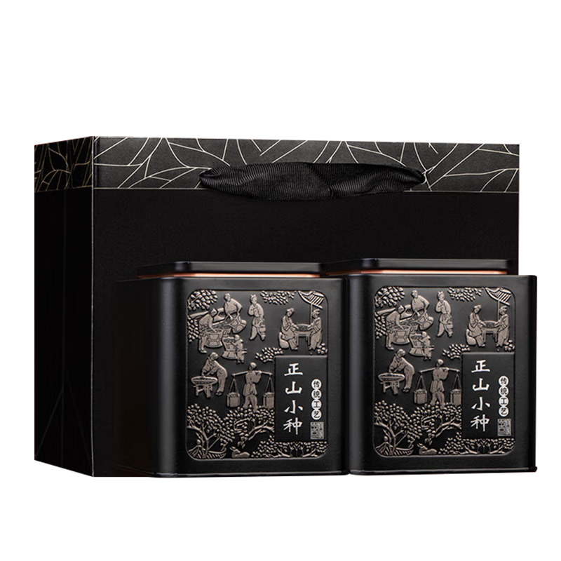 西湖江南 一级正山小种武夷山红茶礼盒装 500g 69.9元包邮（需试用）