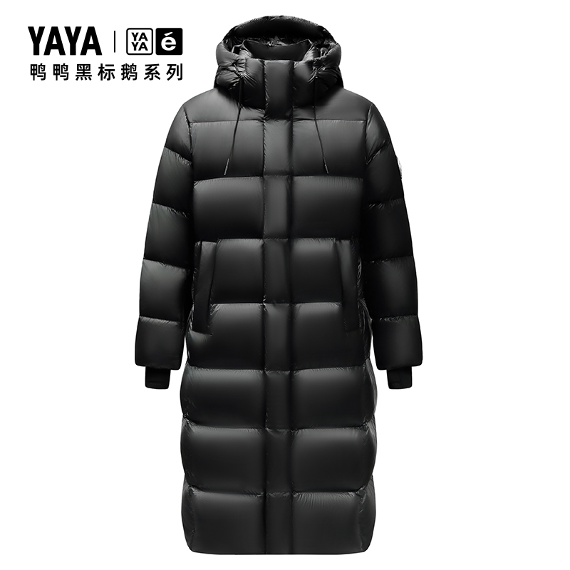 YAYA 鸭鸭 黑标鹅系列 女士羽绒服 YE4B014586A-gf1 1299元（需用券）