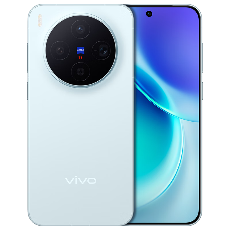 vivo X300 16GB+256GB 自在蓝 蔡司2亿主摄 APO长焦 OriginOS 6 AI手机 4105.02元(需领券