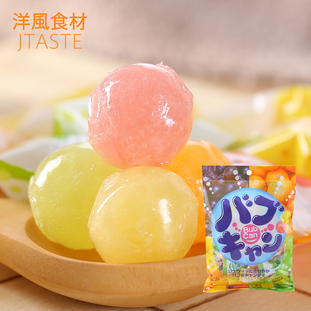 日本进口零食品 幸荣堂 什锦水果味气泡糖 72g 创意糖果喜糖特产 15.73元