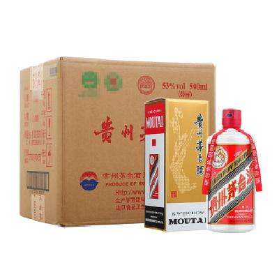 茅台 飞天 53度 酱香型白酒 年份随机 500ml*6瓶 整箱装 14997.51元 包邮