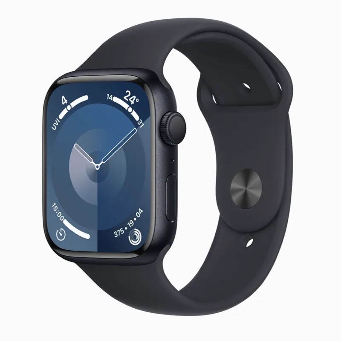 拼多多百亿补贴：Apple 苹果 WatchSeries 9 GPS版 铝金属表壳 智能运动手表 45mm 22