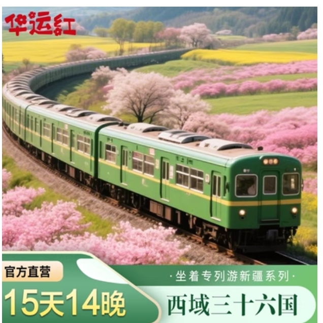6-9月出发！西域三十六国新疆南北疆全景专列游拼团15天14晚跟团 5980元起/人