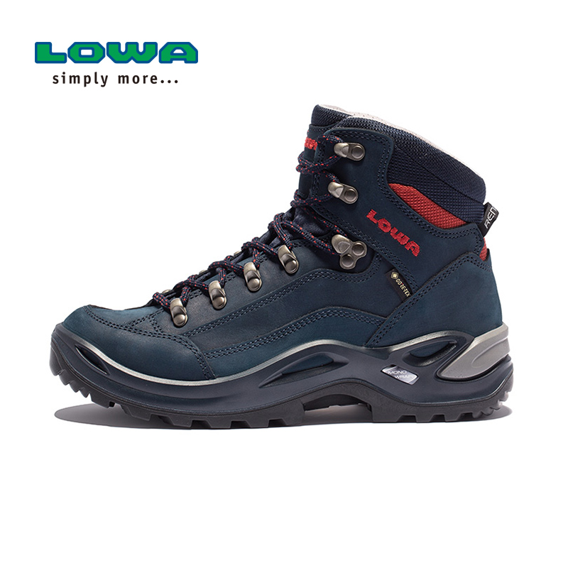 LOWA 逆行者新年红色登山鞋goretex官方正品耐磨防滑女徒步鞋945 2352元（需用