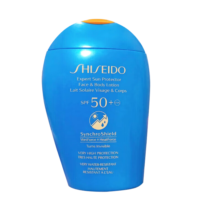 plus会员：资生堂（SHISEIDO）新艳阳夏臻效水动力蓝胖子防晒乳霜 150ml 120.55元