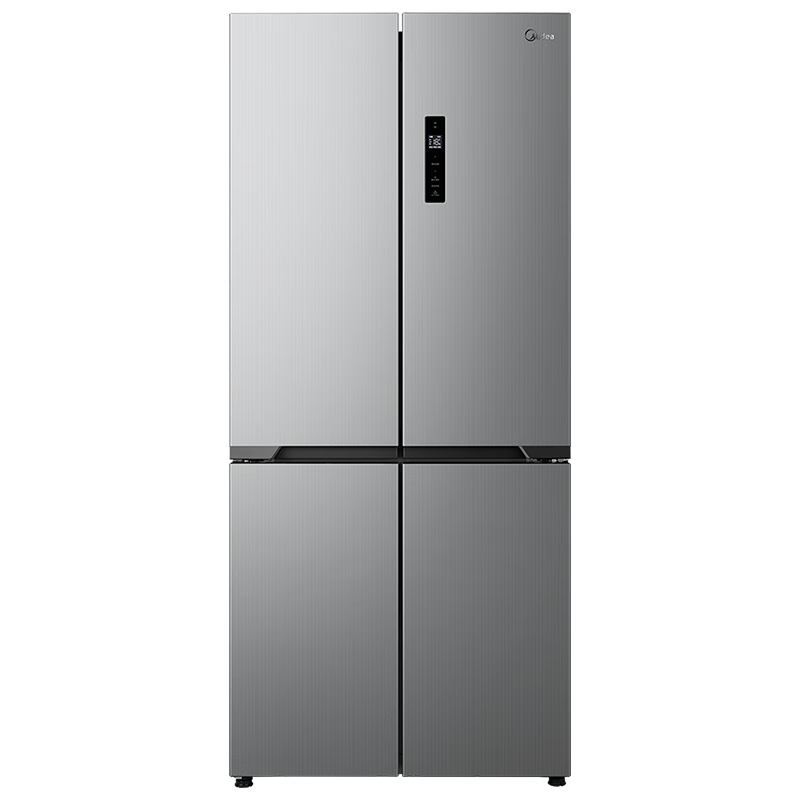 PLUS会员、需抢券：Midea 美的 545十字对开门风冷一级能效双变频电冰箱 MR-545W