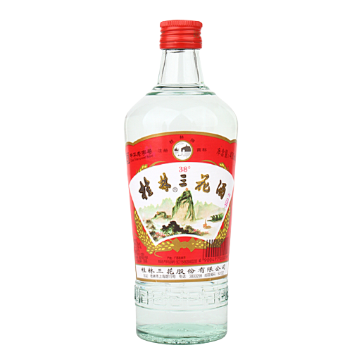 桂林三花 酒 米香型白酒桂林旅游特产 38度 480mL 12瓶 141元（需买2件，需用券