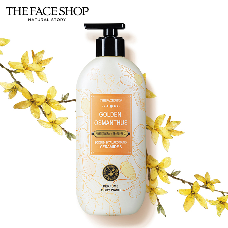 88VIP：THE FACE SHOP 沐浴乳月桂清秋500ml保湿香氛 11.4元