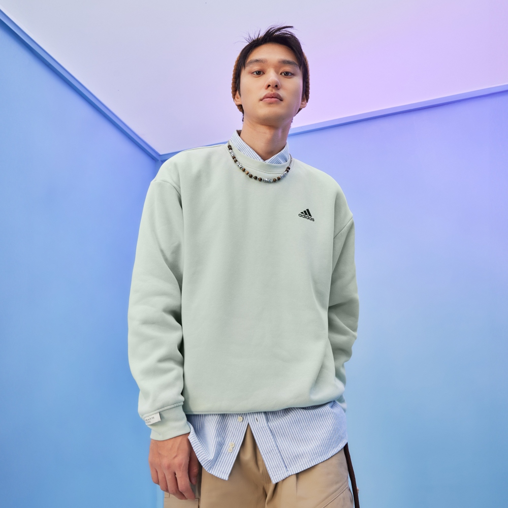 adidas 阿迪达斯 款舒适加绒运动长袖卫衣套头衫男女 149元（需用券）