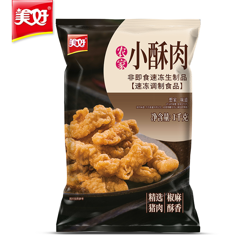 美好农家小酥肉长条椒麻味1kg439元