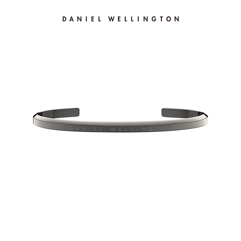 Daniel Wellington 手镯女时尚首饰太空灰经典手镯新年礼物送男友DW00400385 368元
