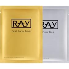 妆蕾（RAY）泰国进口面膜补水保湿金银色随机35g*3片装 9.90元