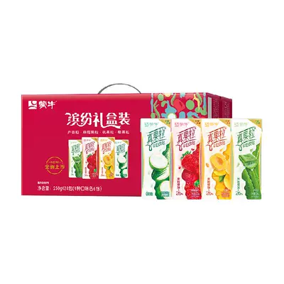 88VIP：蒙牛 真果粒 250g*24盒缤纷礼盒装 41.61元（需领券）