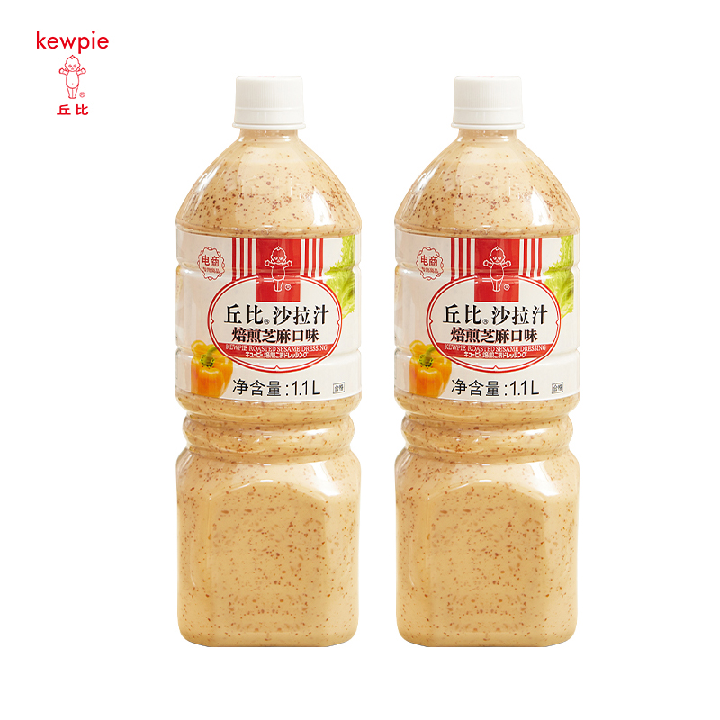 丘比 焙煎芝麻沙拉汁（清爽）1.1L*1瓶 28.4元