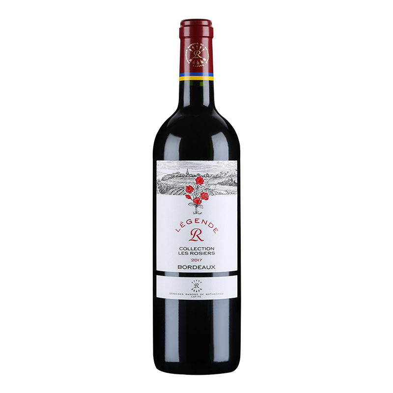 88VIP：Légende 拉菲传奇 经典玫瑰 波尔多干型红葡萄酒 750ml 99.75元
