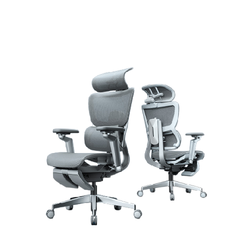 Motostuhl 摩伽 S3Plus人体工学椅办公椅 极客版-6D扶手-带腿托-灰色 1771.41元（需