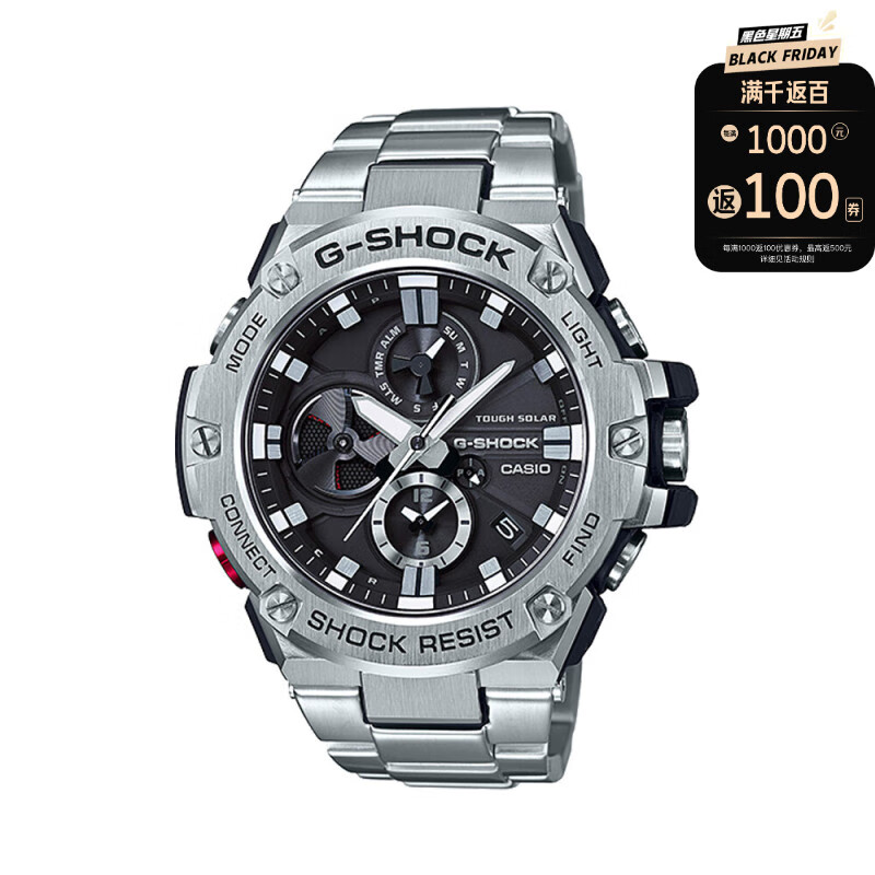 CASIO 卡西欧 手表GST-B100D-1A ￥1695.05