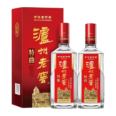 88VIP：泸州老窖 中华老字号特曲 52度500ml*2瓶浓香型 517.62元+5808淘金币