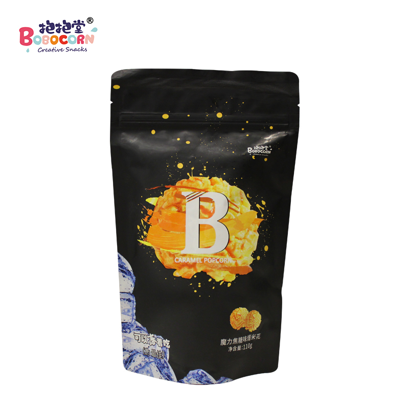 抱抱堂 BOBOCORN 焦糖味巧克力爆米花110g袋装 5.97元（需买3件，需用券）