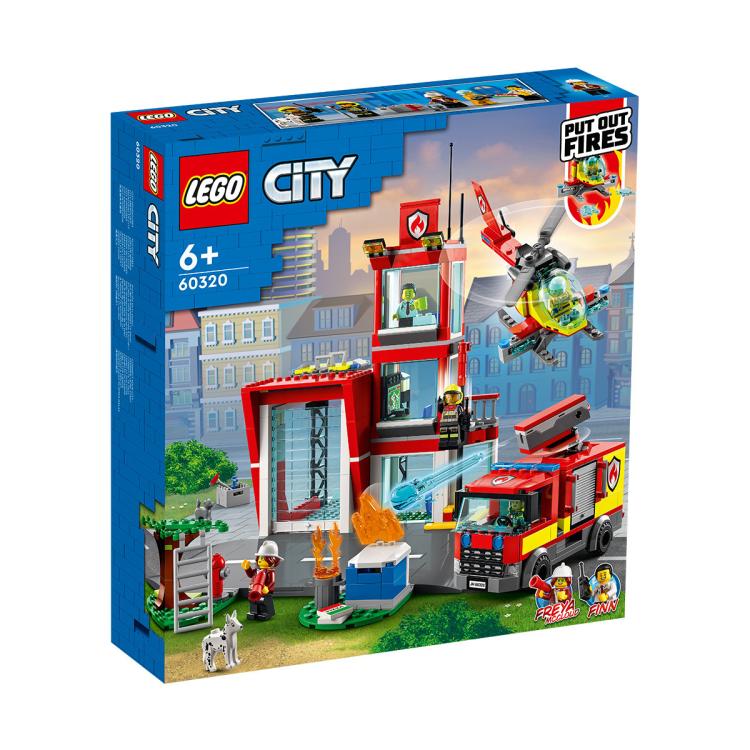LEGO 乐高 City城市系列 60320 消防局紧急行动 339元