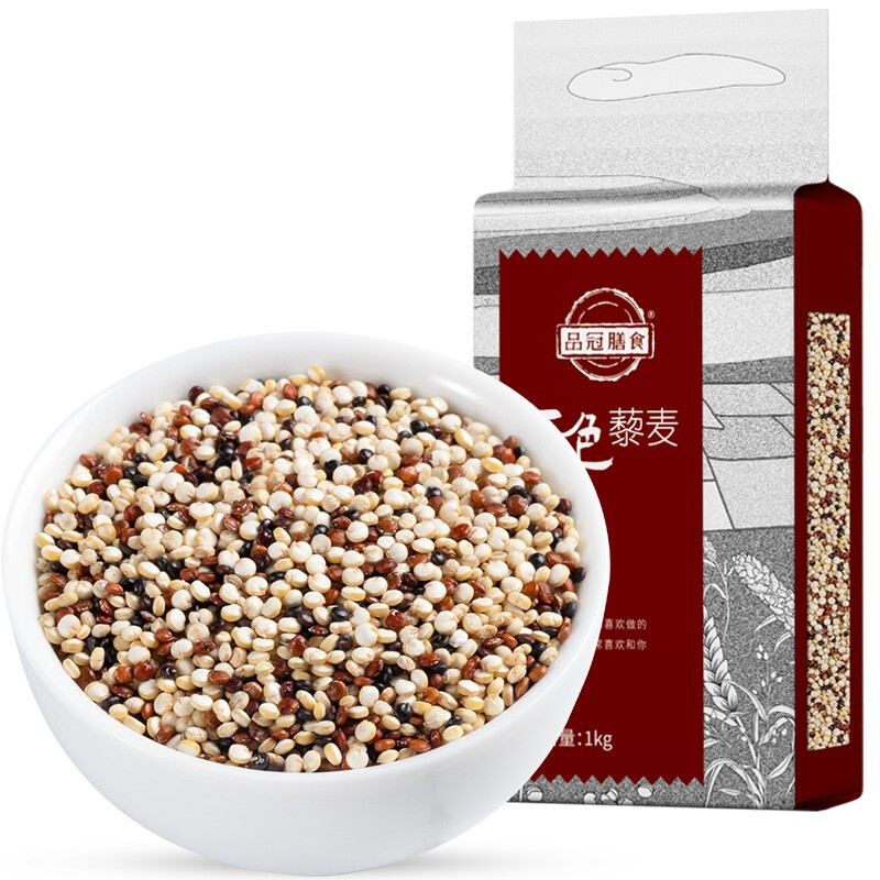 品冠膳食 三色藜麦 1kg 20.61元