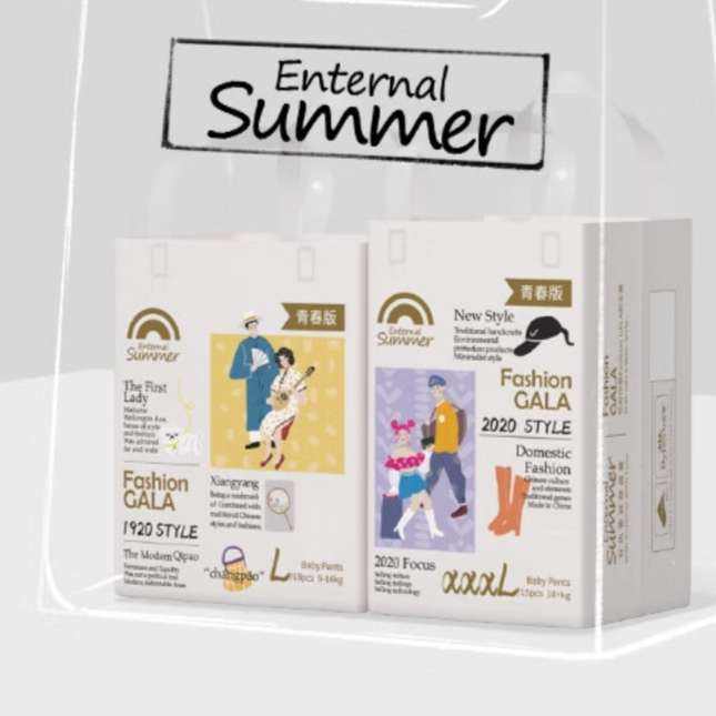 plus：盛夏光年 Enternal Summer Gala青春版 17片(12-17kg) XL拉拉裤 拍3件 91.68元（合3