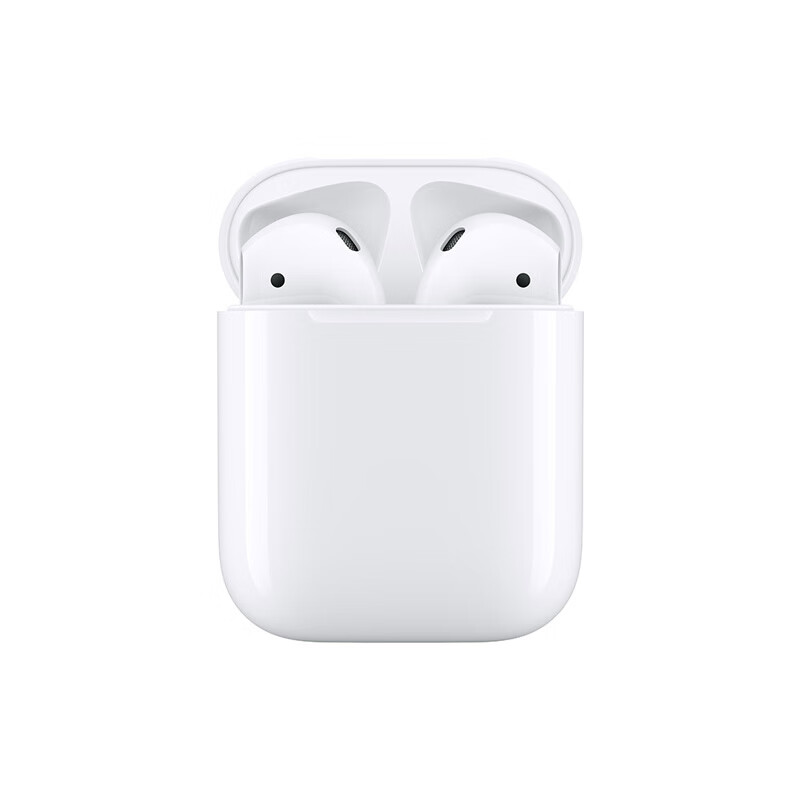 微信小程序、再降价、PLUS会员：Apple 苹果 AirPods（二代）无线蓝牙耳机 有线