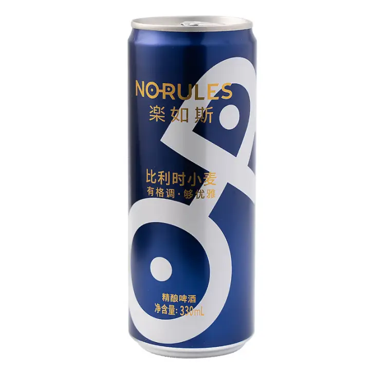 NO-RULES 楽如斯 比利时小麦精酿啤酒 330mL*20罐 69.95元（需用券）