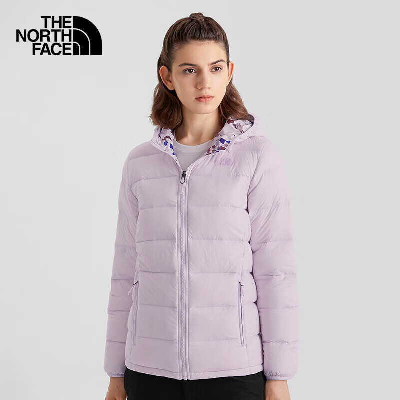 再降价、31日20点：The North Face北面羽绒服 700蓬羽绒外套5AY2 9V5/紫色 579元包