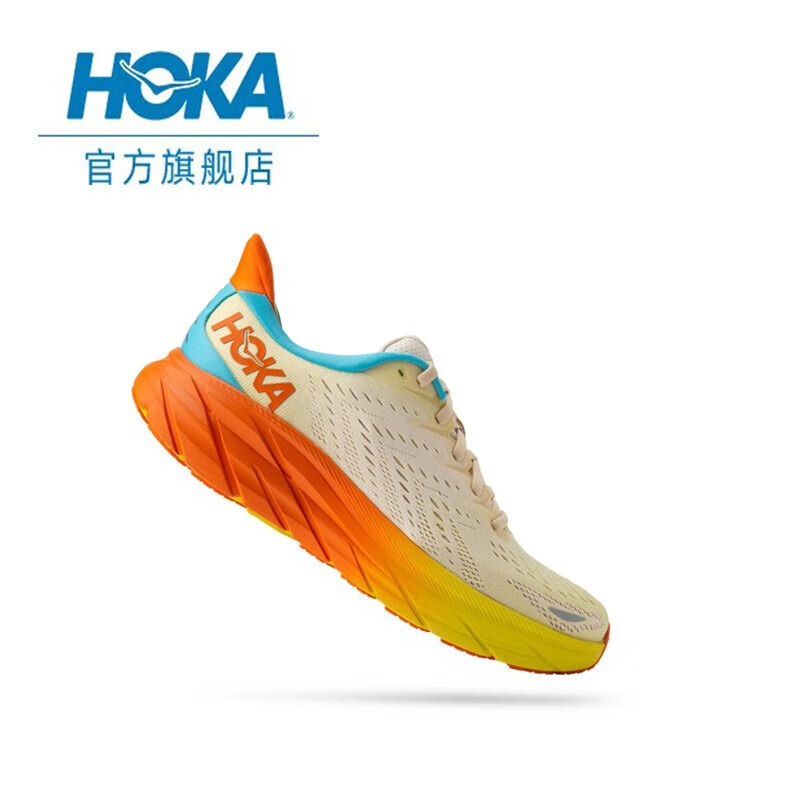 HOKA ONE ONE Clifton 8 克利夫顿8 男款跑鞋 1119394 598元包邮（23日20点付定金，31日