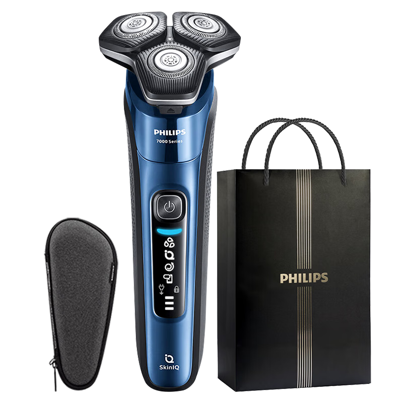 PLUS会员：PHILIPS 飞利浦 电动剃须刀7系 SkinIQ高端系列护肤级 596元＋9.9家居卡