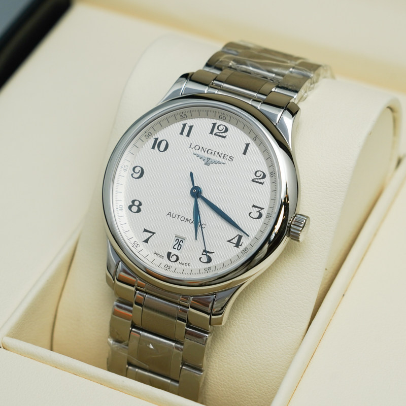 LONGINES 名匠系列 男士自动机械表 L2.628.4.78.6 银灰色 6100元