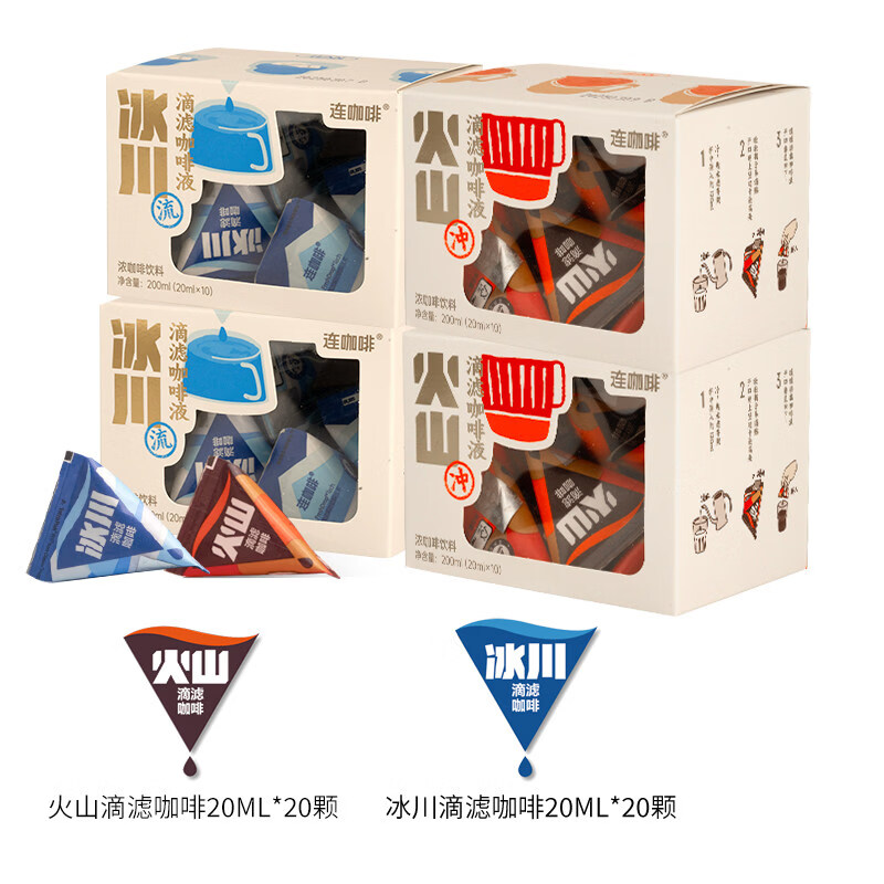 连咖啡 0糖0脂 浓缩咖啡液 35.9元