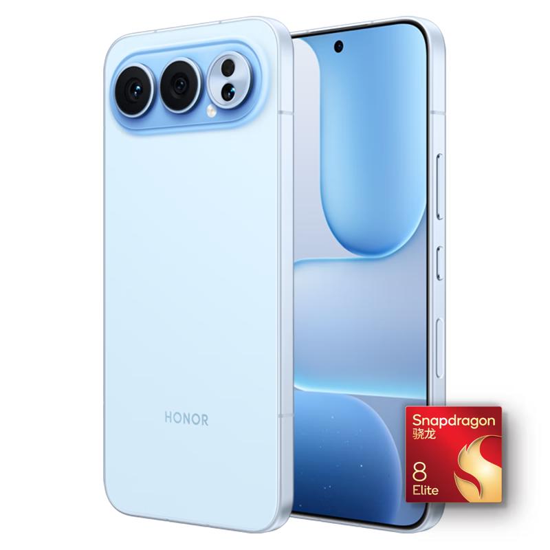 荣耀 500 Pro 5G手机 12GB+512GB 海蓝宝 骁龙8至尊版 2959.51元（需用券）