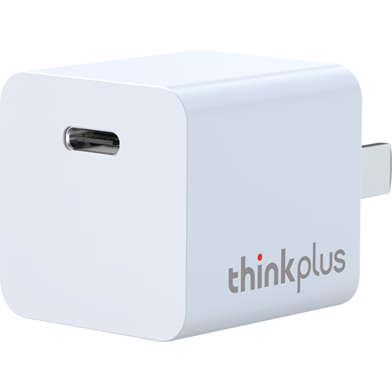 需首购、PLUS会员：thinkplus 口红电源 20W苹果充电器 Type-C 11.86元（plus包邮）