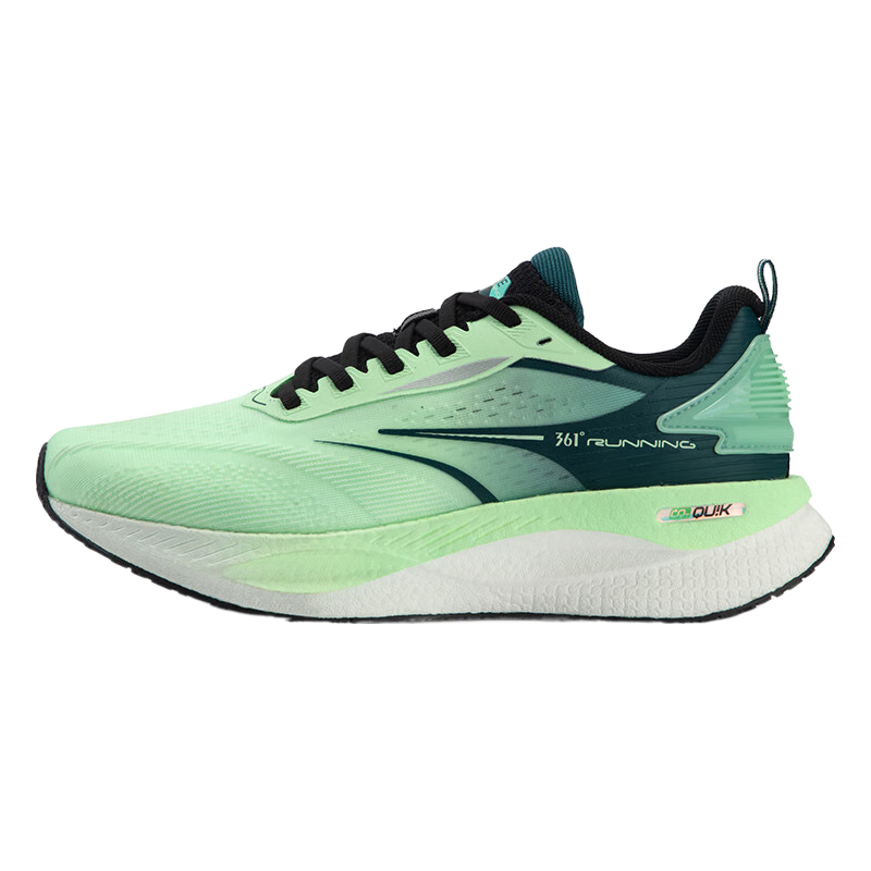 361° 男鞋运动鞋缓震舒适透气耐磨回弹跑步鞋 风花雪月 97.85元