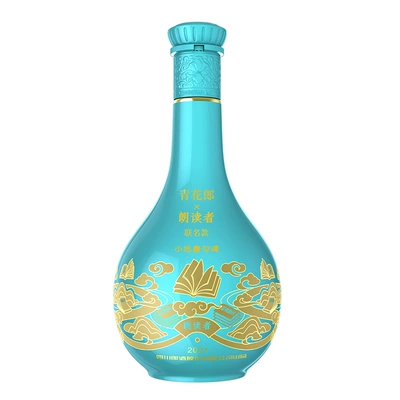 郎酒 青花郎&2021朗读者联名款 53度酱香型白酒500mL 1059元