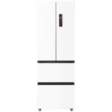 PLUS会员：Midea 美的 MR-418WFPE 60cm薄法式多门四开门电冰箱超薄 418升 3223元包
