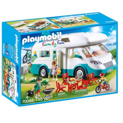 儿童节好礼、PLUS会员：playmobil 摩比世界 快乐家庭系列 家庭房车 男女孩 儿