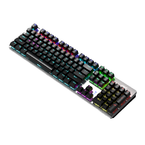 AOC 冠捷 GK410 有线机械键盘 104键 混光版 69元（需用券）