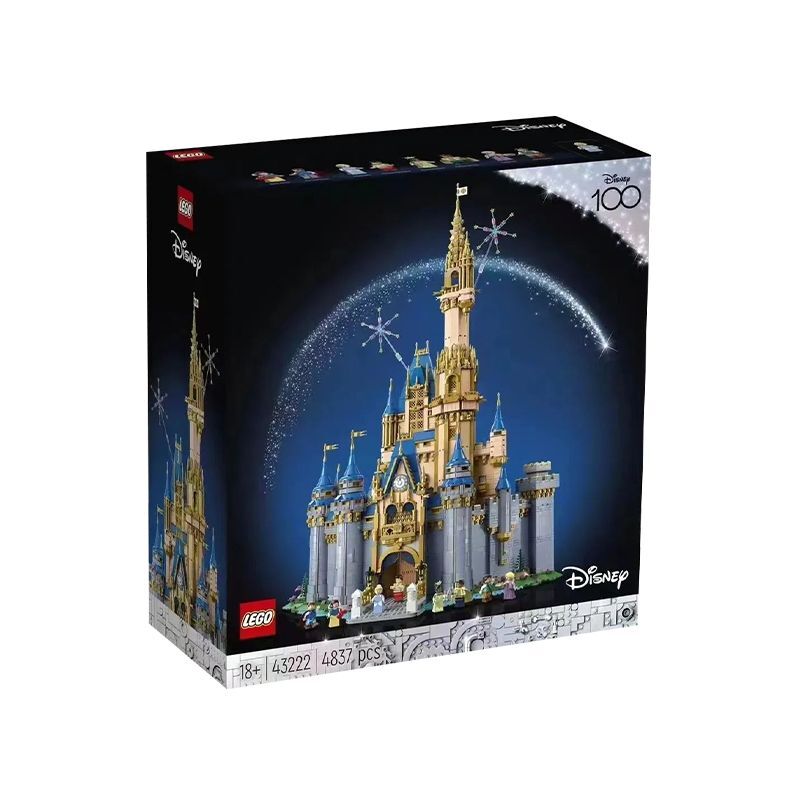 LEGO 乐高 43222经典迪士尼城堡儿童节女孩益智拼装积木玩具礼物 1746元