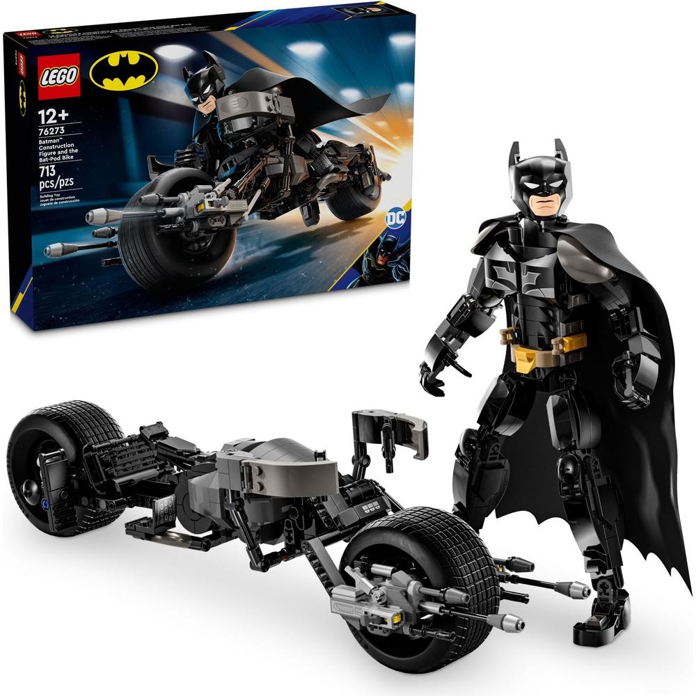 88VIP：LEGO 乐高 Batman蝙蝠侠系列 76273 蝙蝠侠与蝙蝠战车 502.55元