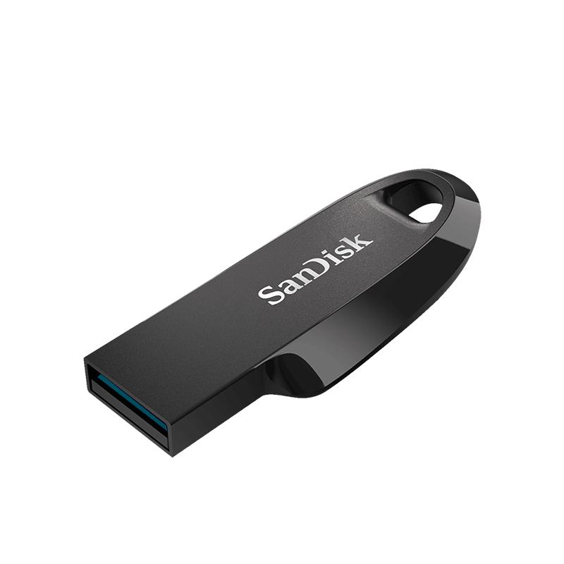 闪迪 高速 U盘 黑色 256GB 79.9元