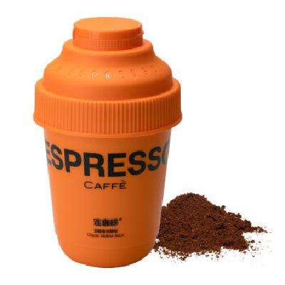 Coffee Box 连咖啡 每日鲜萃 原味定量瓶 速溶纯黑咖啡粉 75g 27.5元 包邮（多重