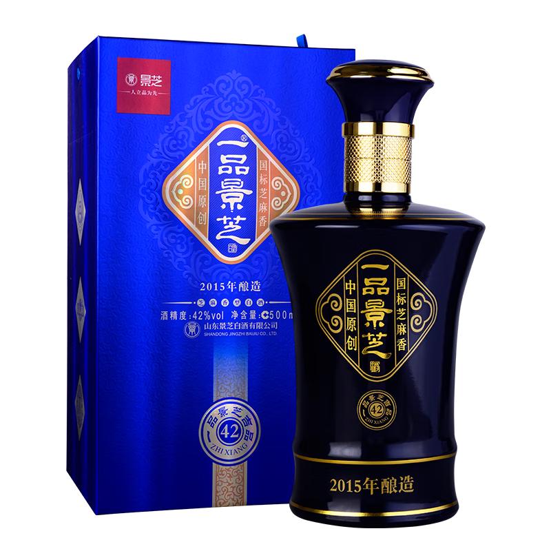景芝 一品景芝 吉品 42%vol 芝麻香型白酒 500mL 单支装 79元（需用券）