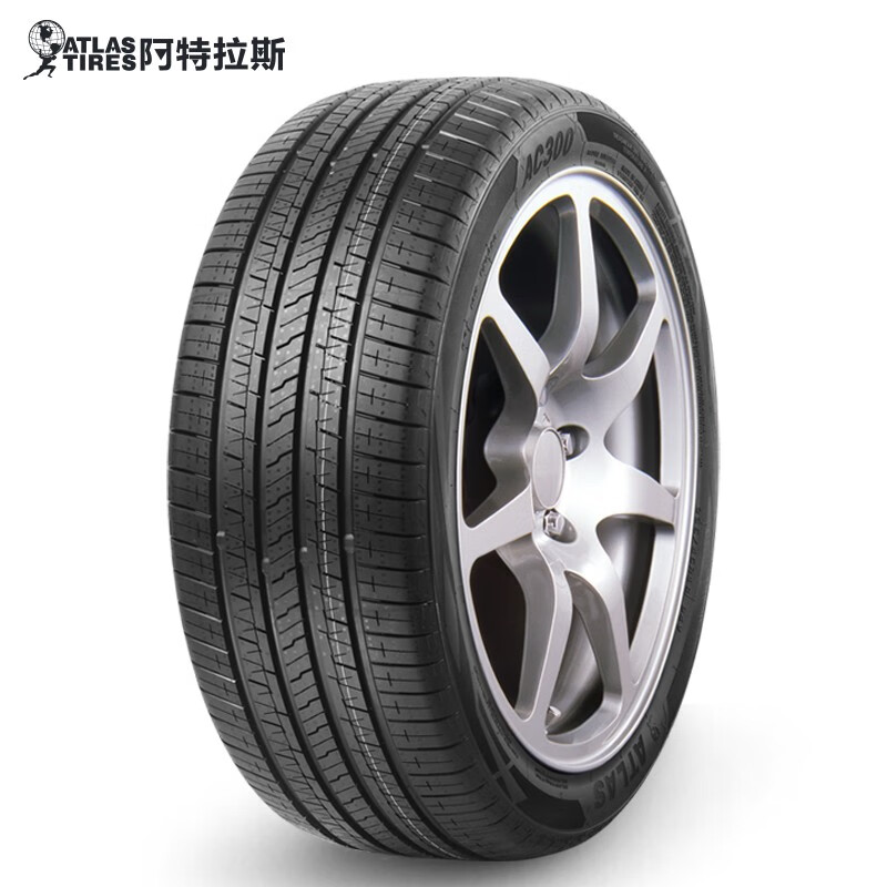 阿特拉斯 汽车轮胎 适配奥迪A3/ATS/尚酷/科鲁兹 225/45R17 94V AC300 440.1元（需用